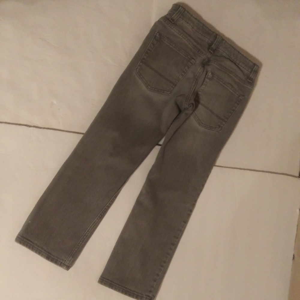 Cat & Jack boy's distressed gray jeans sz 8 - Picture 4 of 8